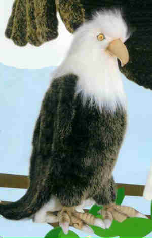 large stuffed bird